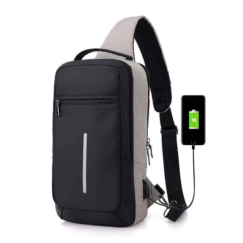 USB Charging Shoulder Bag – Anti-Theft Design
