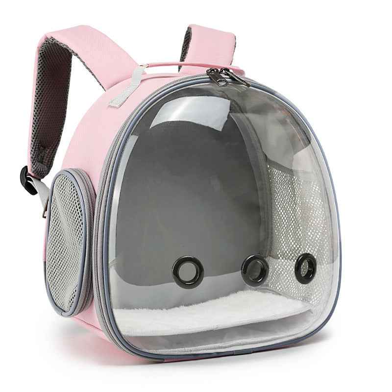 Transparent Hamster & Small Pet Backpack