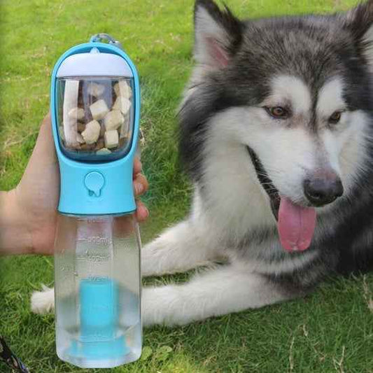 Portable Cat Dog Water Bottle Feeder