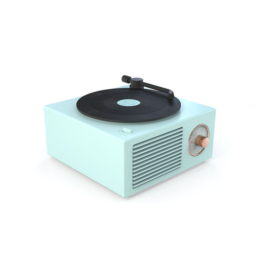 Portable retro phonograph Bluetooth speaker
