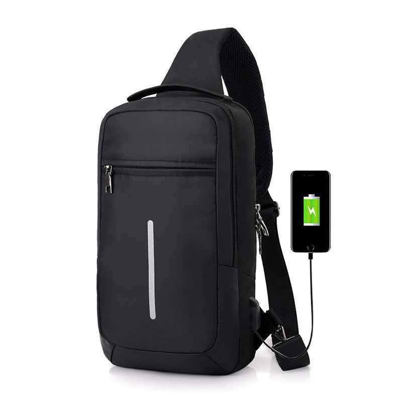 USB Charging Shoulder Bag – Anti-Theft Design