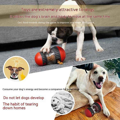 Interactive Dog Treat Dispensing Ball