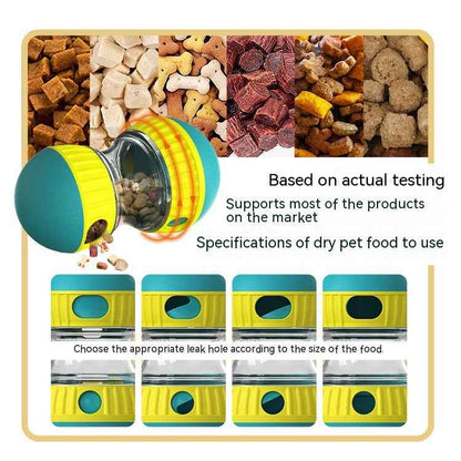 Interactive Dog Treat Dispensing Ball