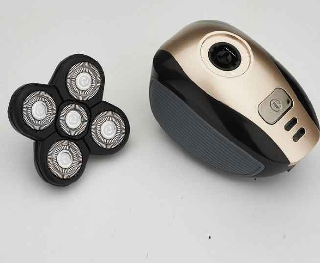 5-in-1 Electric Shaver for Men – Rechargeable Beard & Head Trimmer