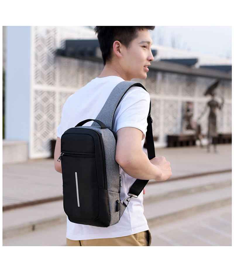 USB Charging Shoulder Bag – Anti-Theft Design