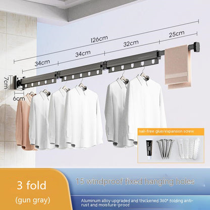 Aluminum Retractable Drying Rack