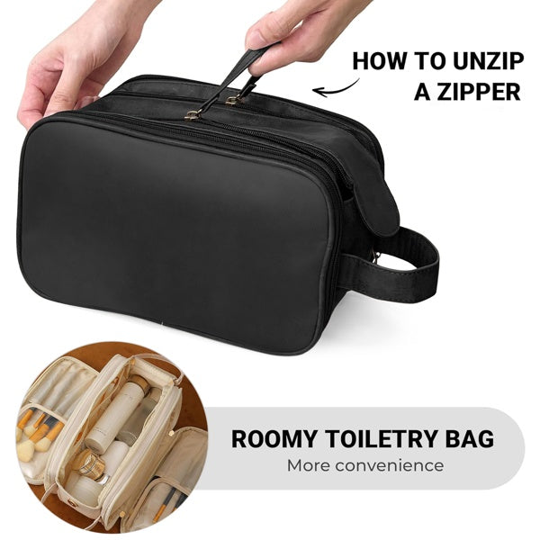 Large Capacity Waterproof  Toiletry Bags For Traveling image 3