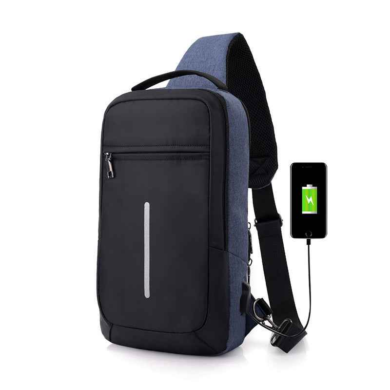 USB Charging Shoulder Bag – Anti-Theft Design