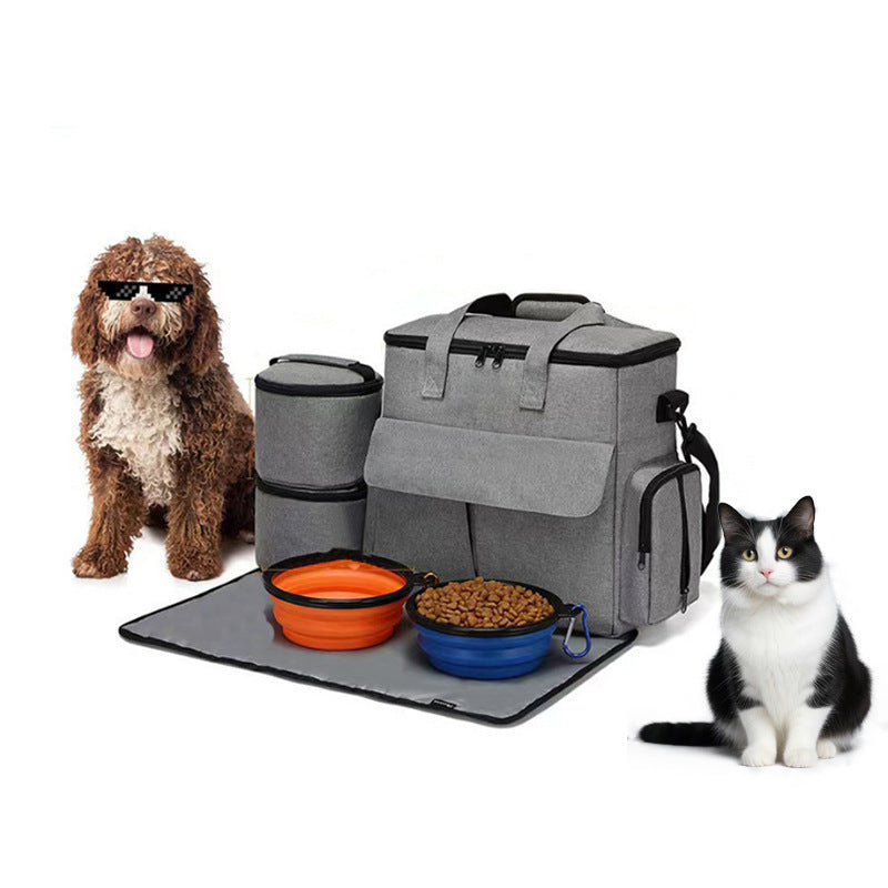 Pet Travel Backpack – Storage Bag with Mat