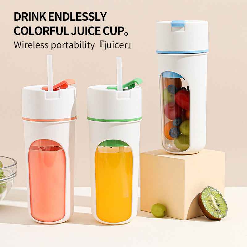 Wireless Electric Fruit Juicer – Portable Blender & Mixer