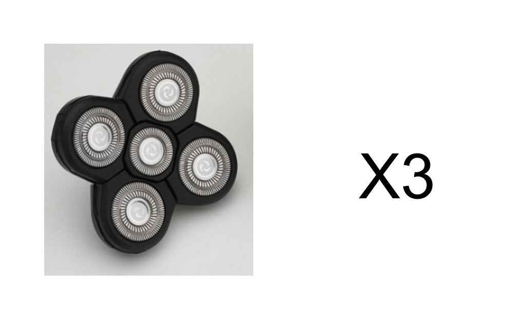 5-in-1 Electric Shaver for Men – Rechargeable Beard & Head Trimmer