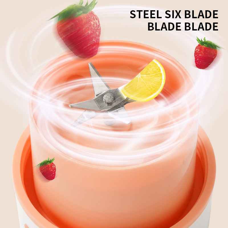 Wireless Electric Fruit Juicer – Portable Blender & Mixer