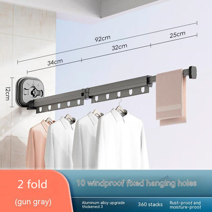 Aluminum Retractable Drying Rack