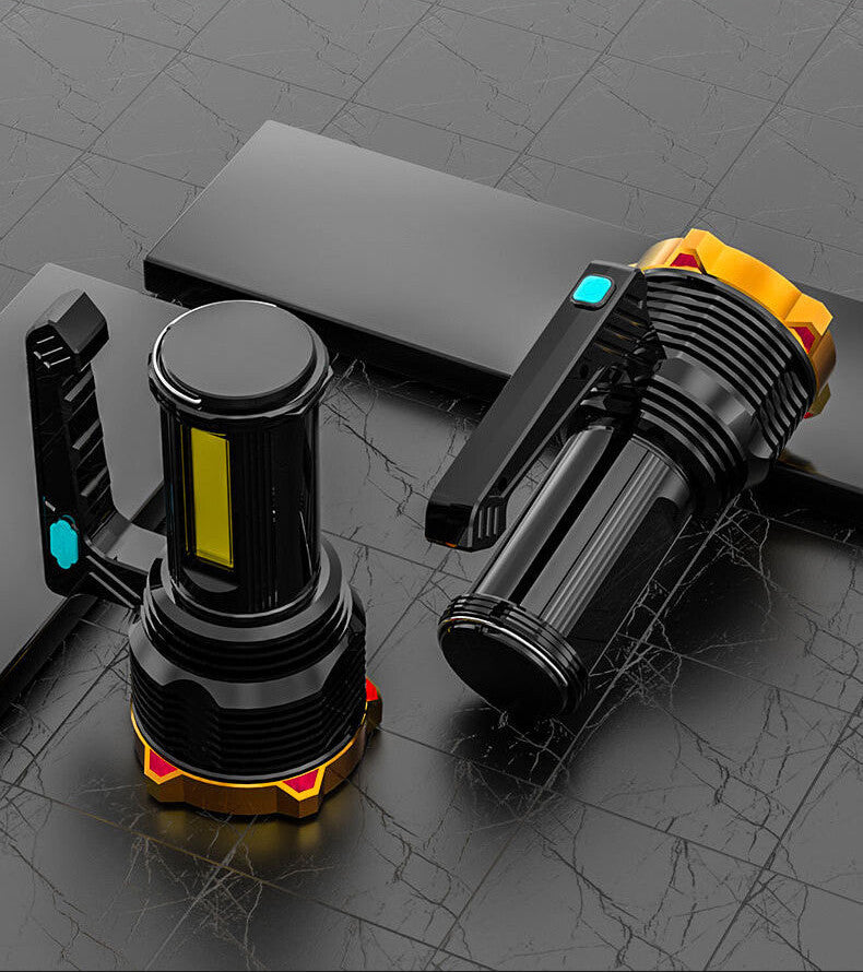 LED Torch USB Rechargeable COB Flashlight image 2