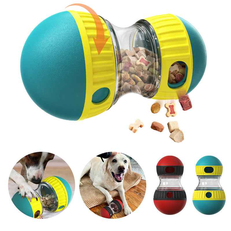 Interactive Dog Treat Dispensing Ball