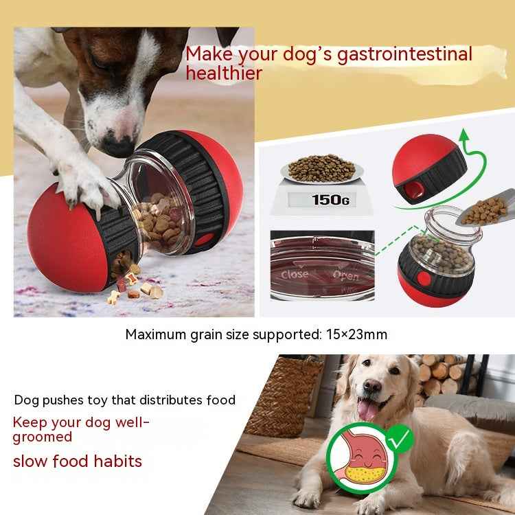 Interactive Dog Treat Dispensing Ball