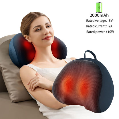 Portable Neck Massage Pillow