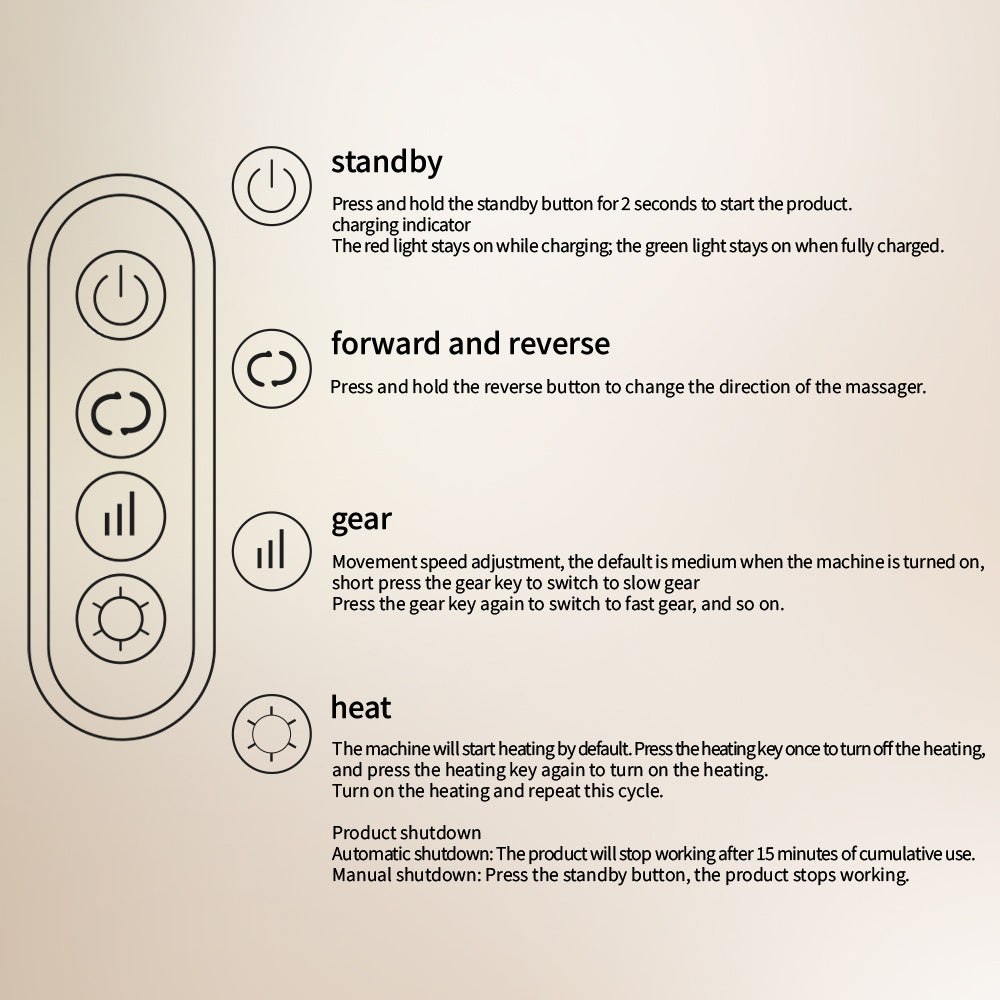 Portable Neck Massage Pillow