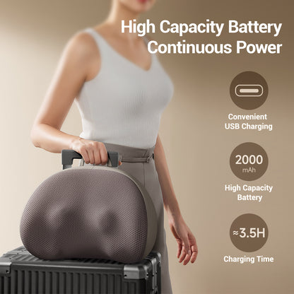 Portable Neck Massage Pillow