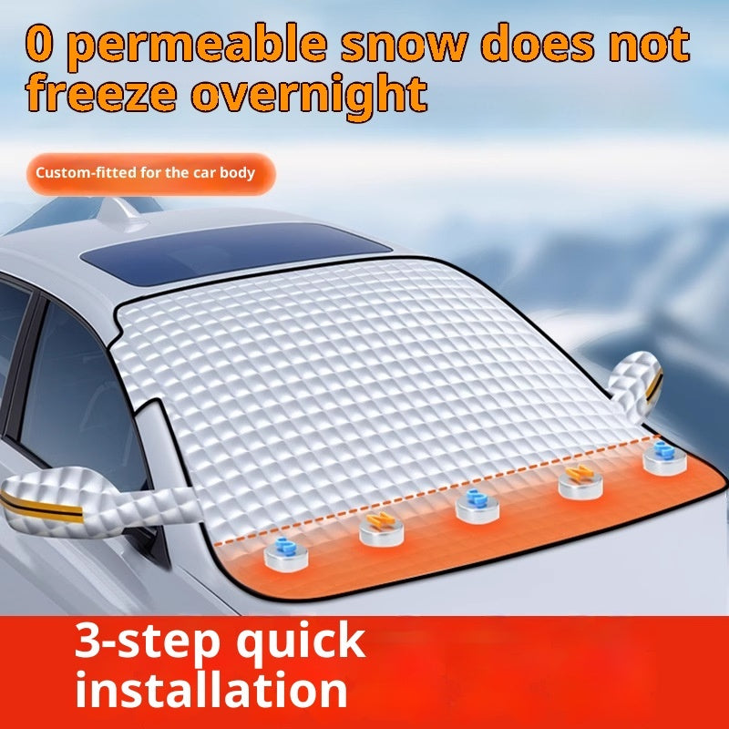 Magnetic Windshield Snow Shield