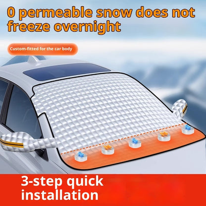 Magnetic Windshield Snow Shield