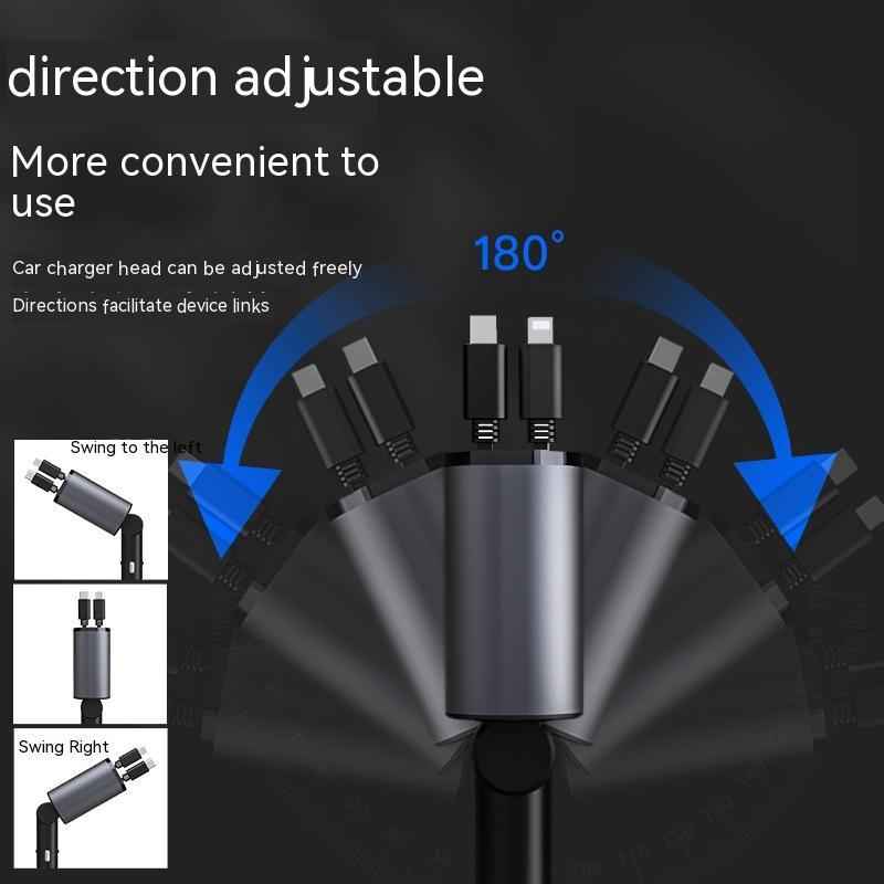 Metal Car Charger – 100W Super Fast USB-C Adapter