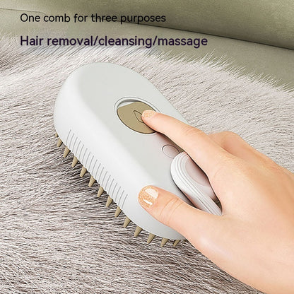 3 In 1 Electric Spray Steam Brush for Pets image 1