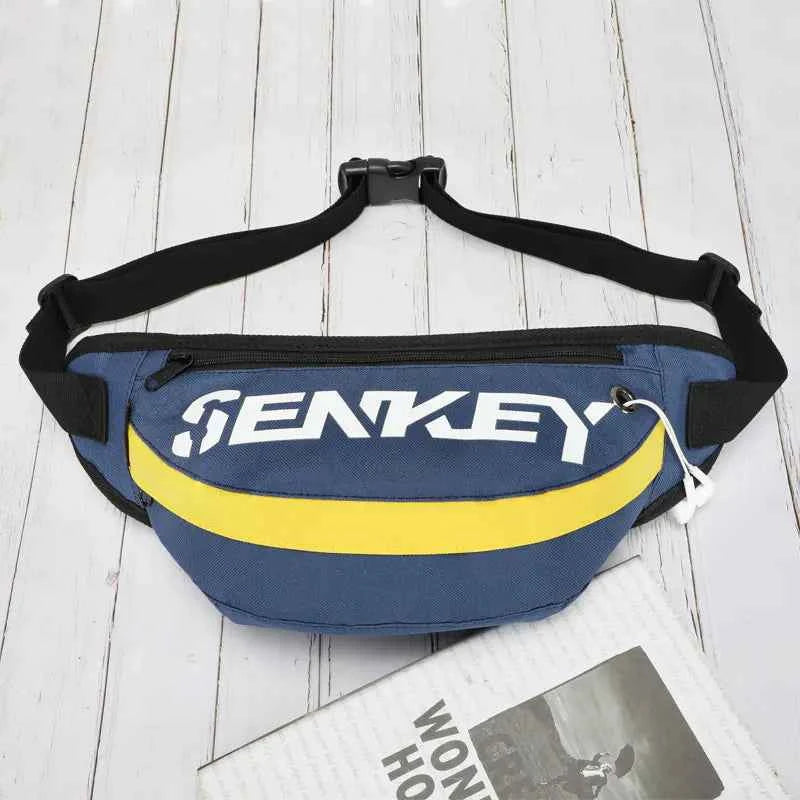 Trendy Oxford Utility Waist Bag